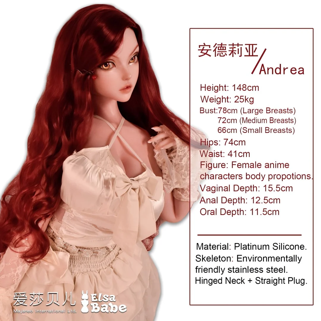 Andrea Cooper Sex doll (Elsa Babe 148cm DHR010 silicone) - Image 30