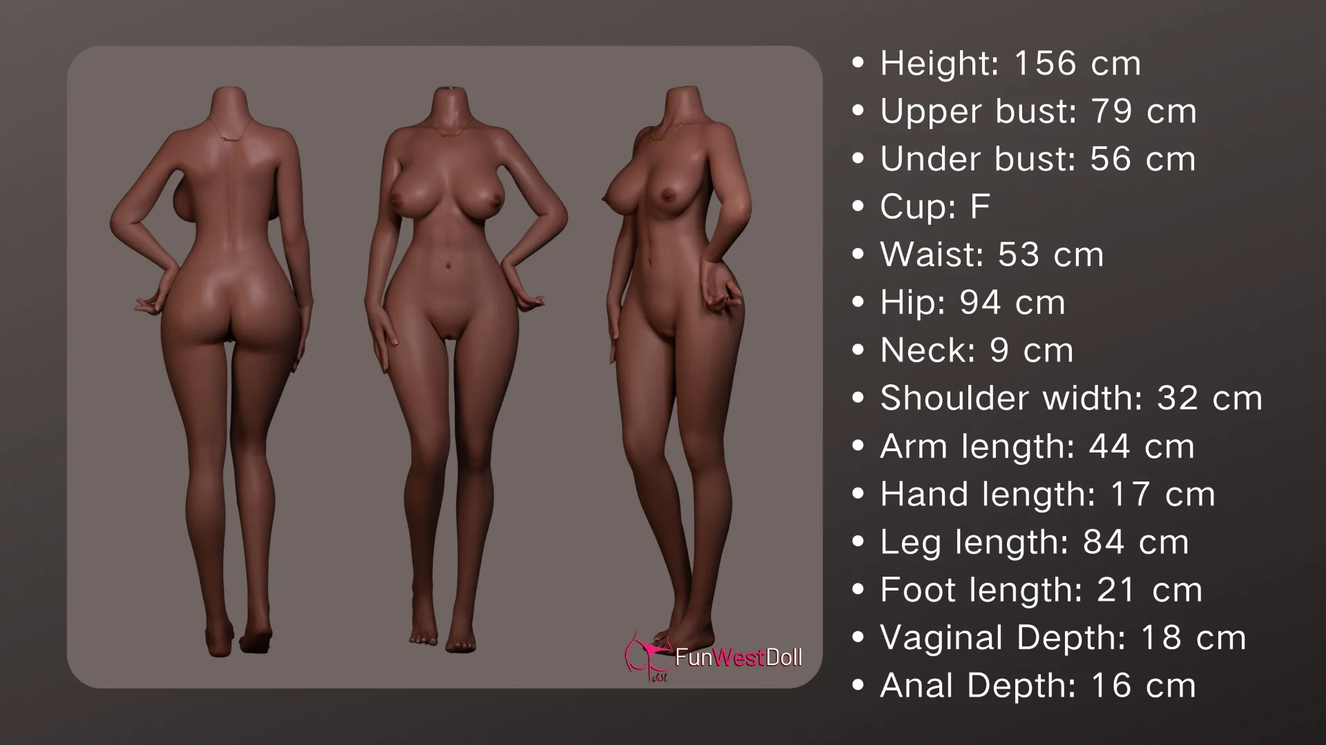 Bella Sex doll (FunWest Doll 156cm F-cup #037S silicone) - Image 25