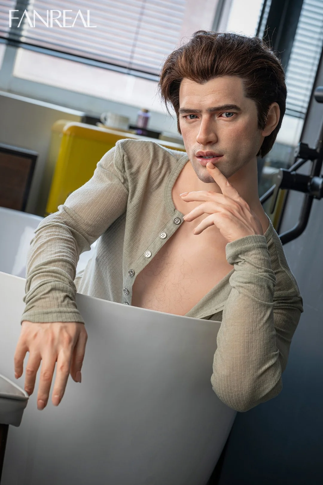 Carter Male Sex doll (FanReal Doll 173 cm silicone) - Image 44