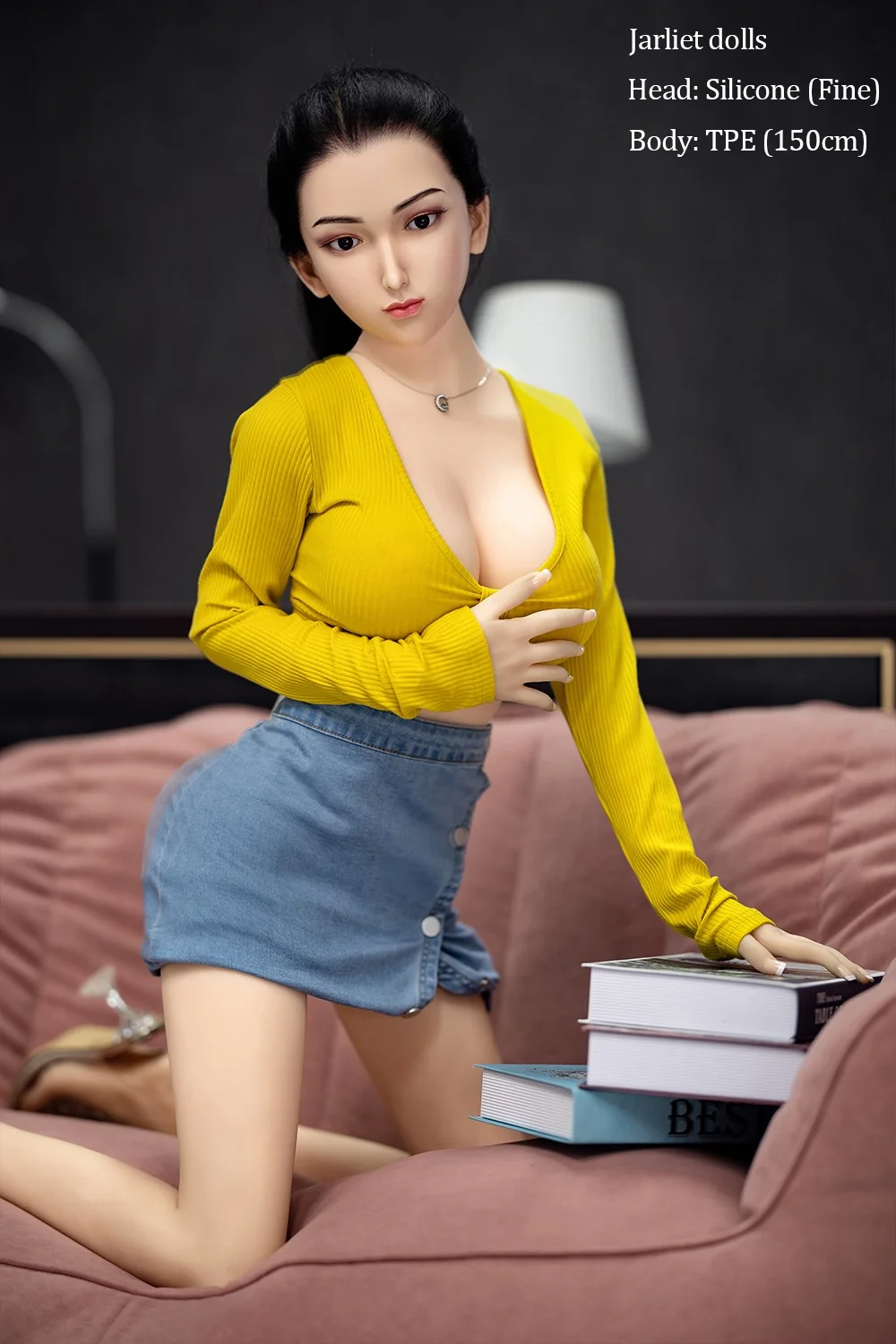 Fine Sex doll (Jarliet 150cm D-cup TPE+silicone) - Image 7