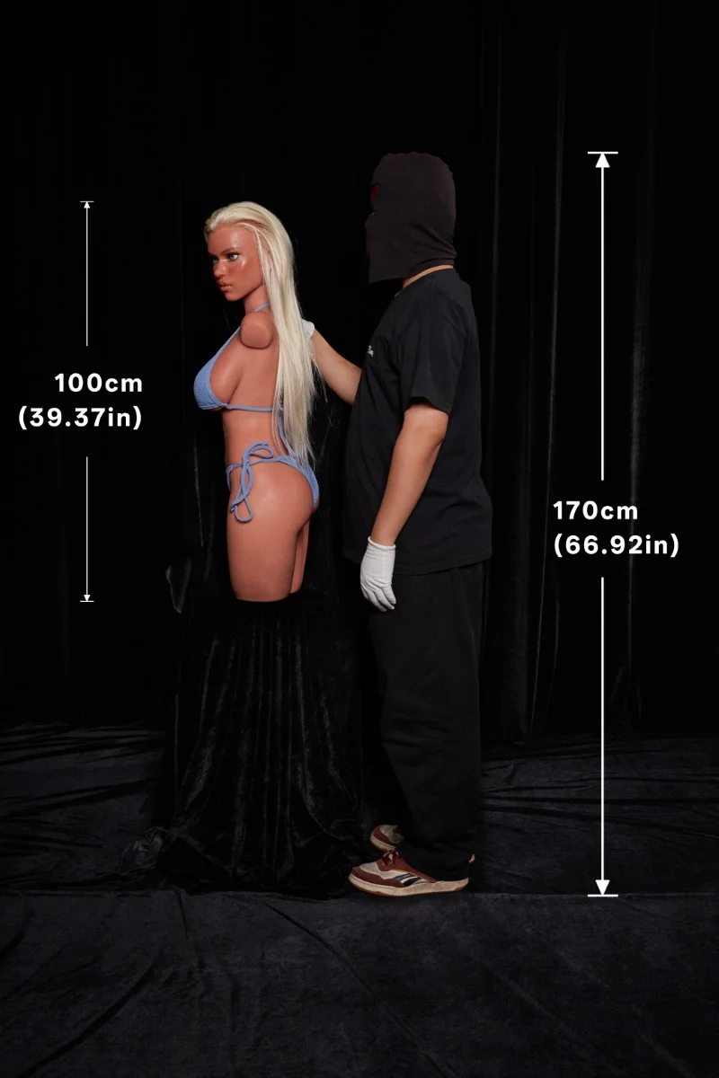 Fiora Torso Sex doll (Climax Doll ULW 100cm E-cup silicone) - Image 4