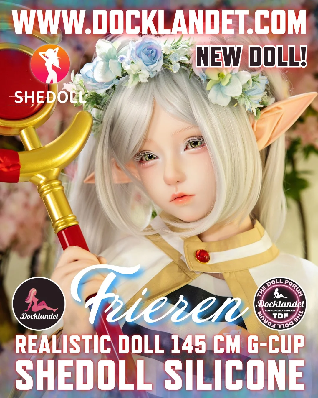Frieren Sex doll (SHEDOLL 145cm G-cup #SH225 silicone) - Image 39