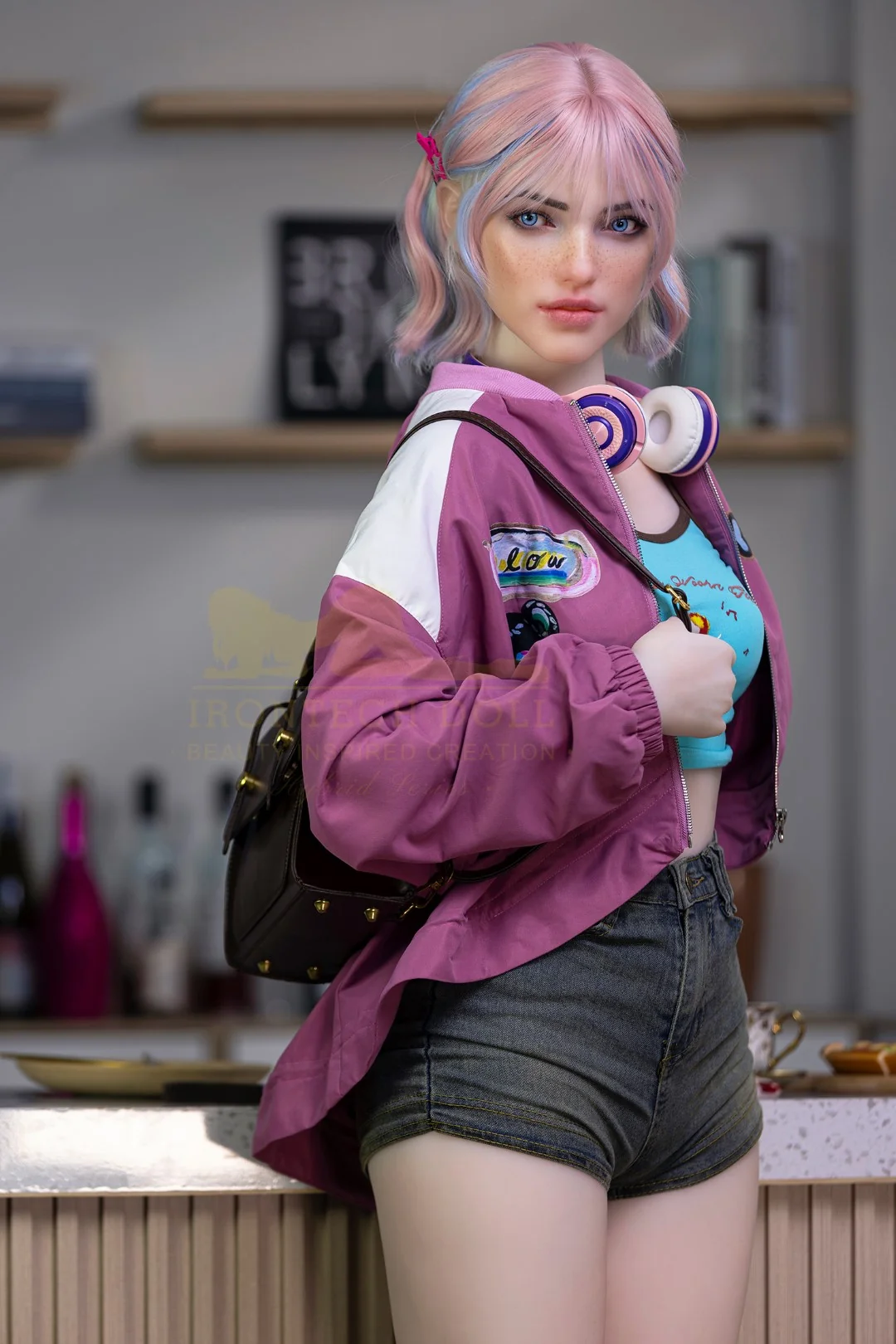 Heidi Sex doll (Irontech Doll 162cm A-cup S46 TPE+silicone) - Image 4