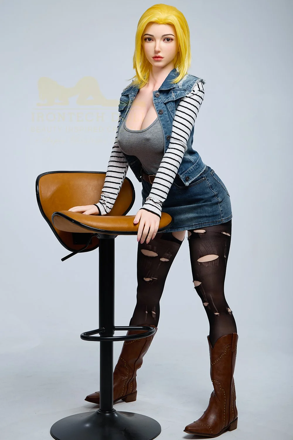 Joline Android 18 Sex doll (Irontech Doll 159cm G-cup S41 silicone) - Image 9