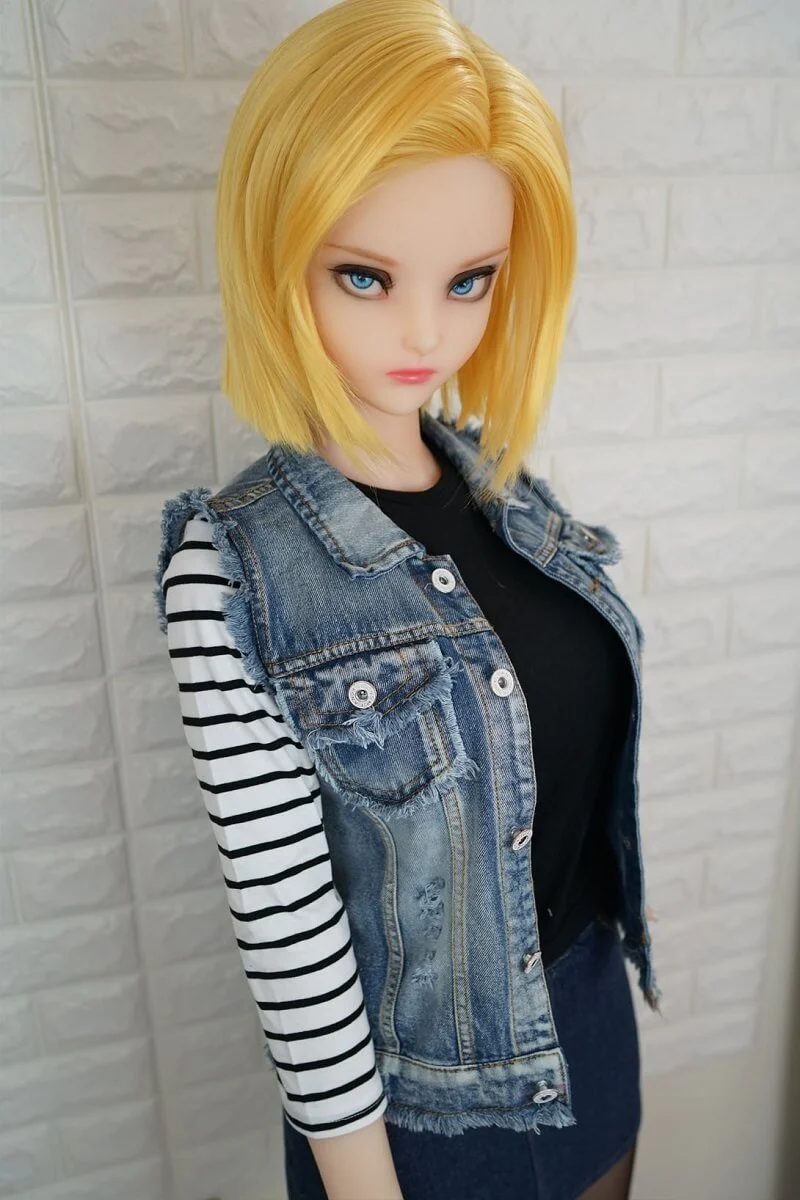 Lazuli Android 18 Sex doll (Irokebijin 140cm E-cup TPE/silicone) - Image 4