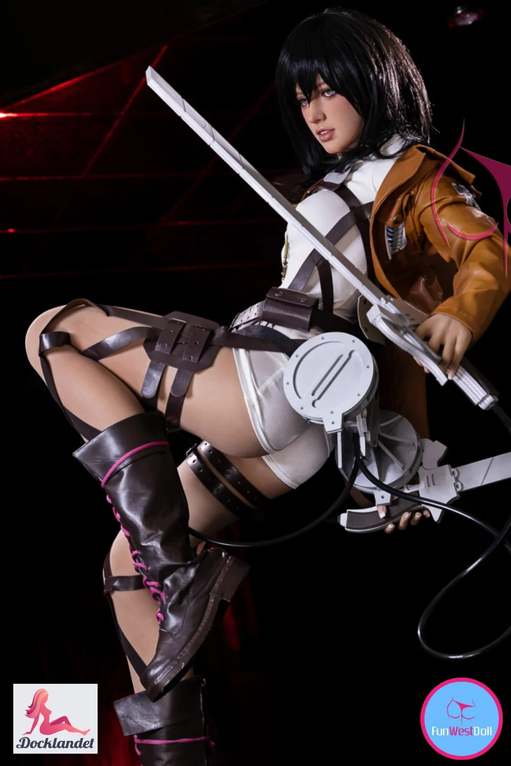 Mikasa Chloe Sex doll (FunWest Doll 159cm A-cup #035 TPE) - Image 4
