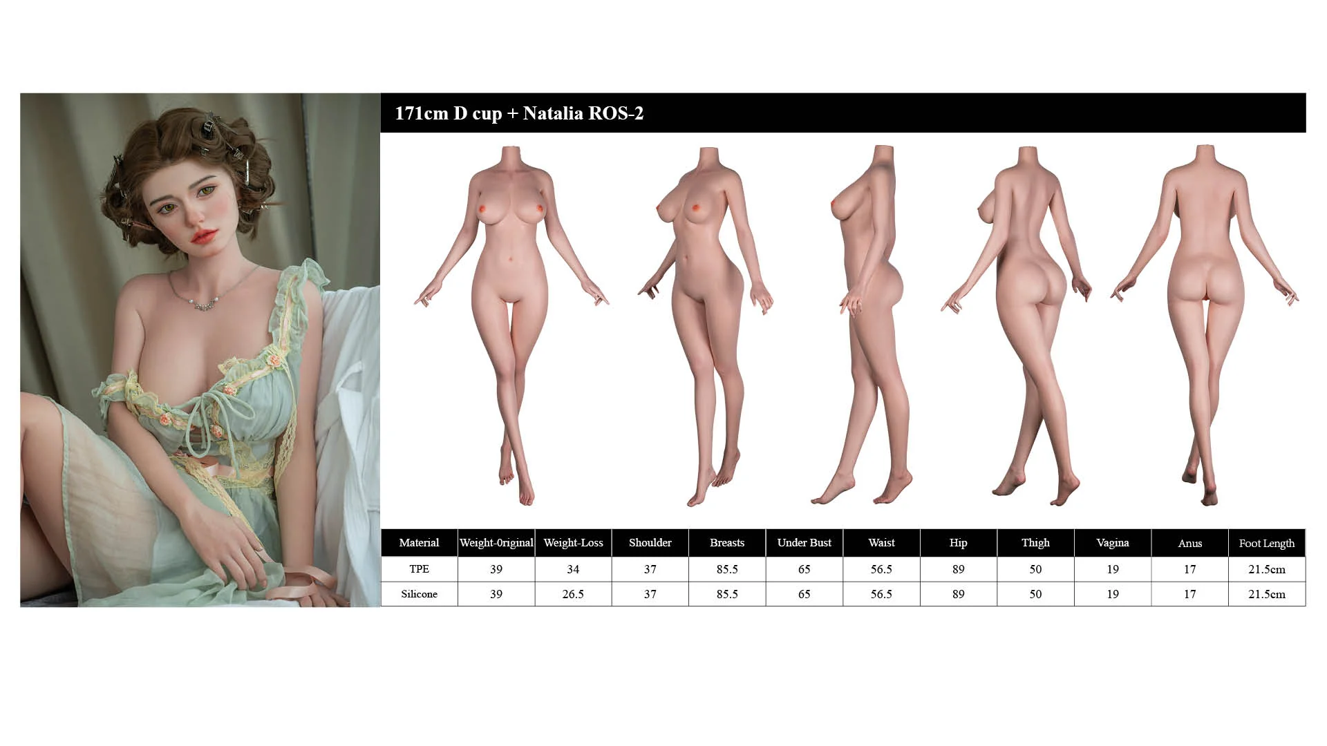 Natalia Sex doll (Starpery 171cm D-cup TPE+silicone) - Image 90