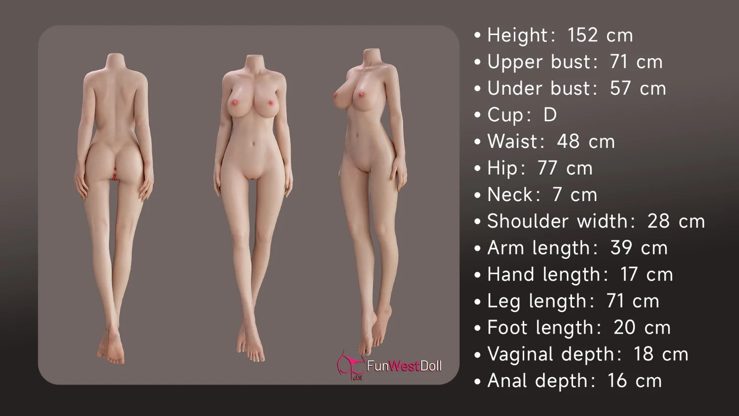 Nika Sex doll (FunWest Doll 152cm D-cup #053S silicone) EXPRESS - Image 39