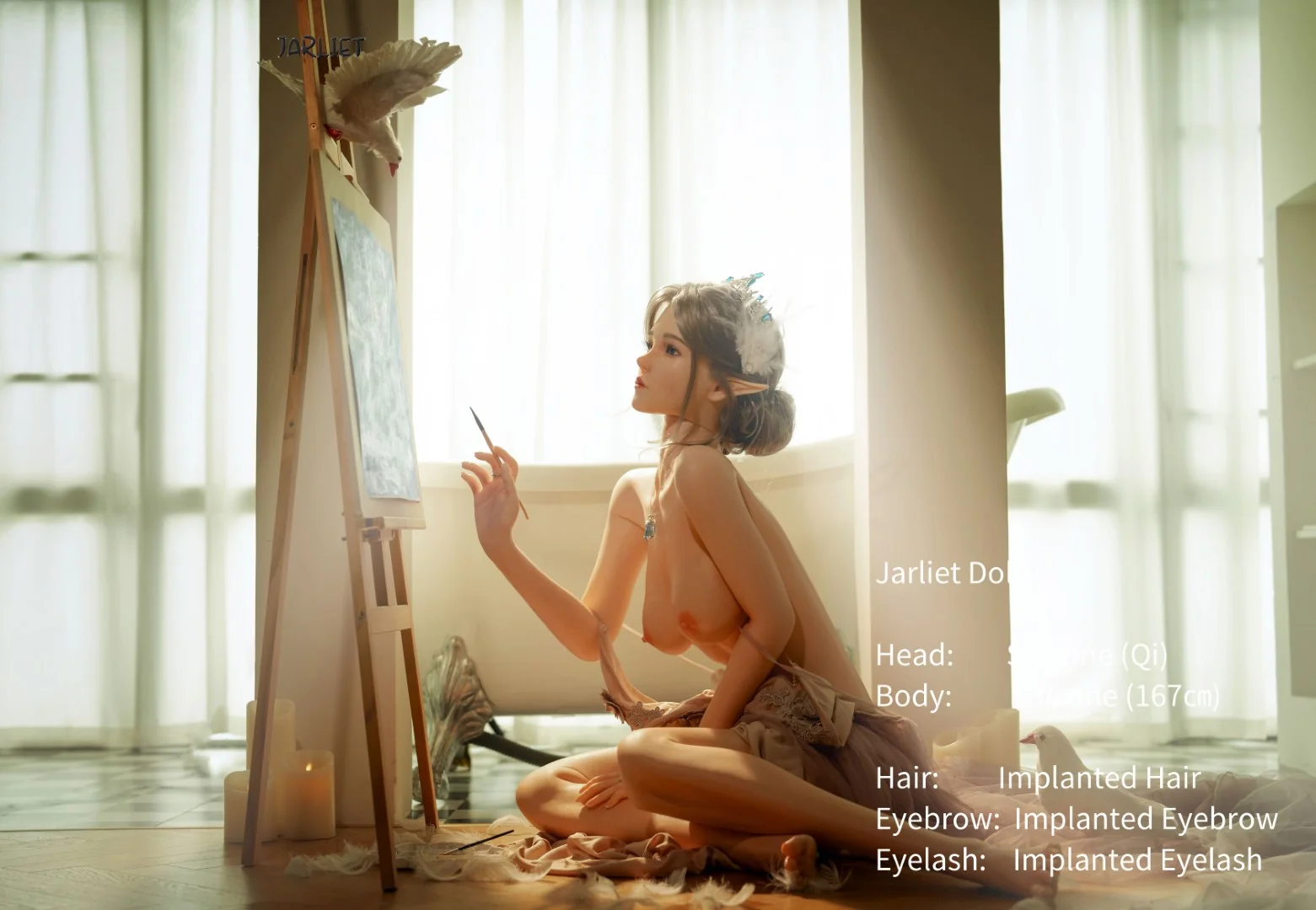 Qi Sex doll (Jarliet 167cm B-cup silicone) - Image 41