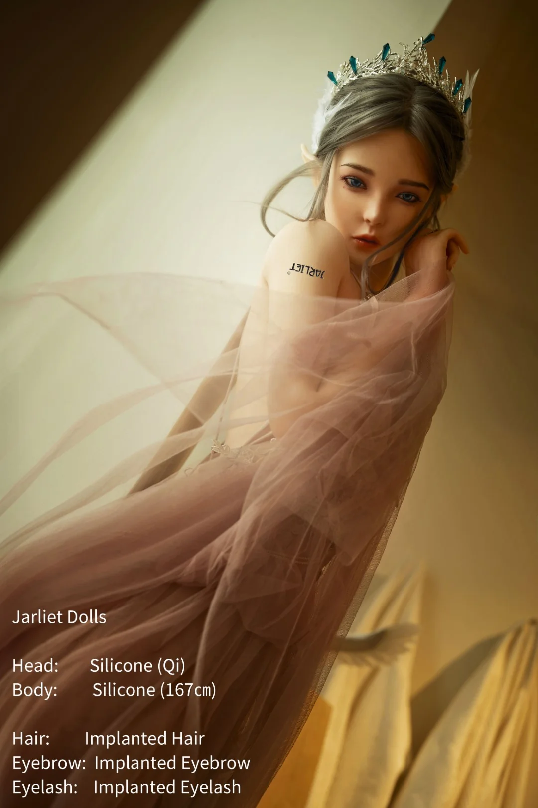 Qi Sex doll (Jarliet 167cm B-cup silicone) - Image 6