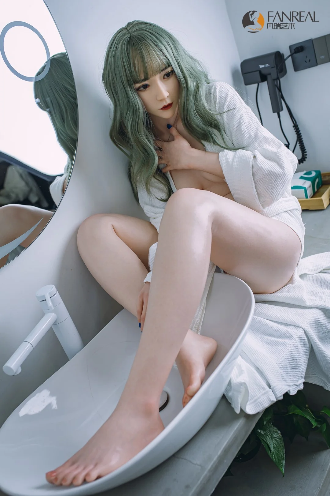 Qian Sex doll (FanReal Doll 158cm B-cup silicone) - Image 16