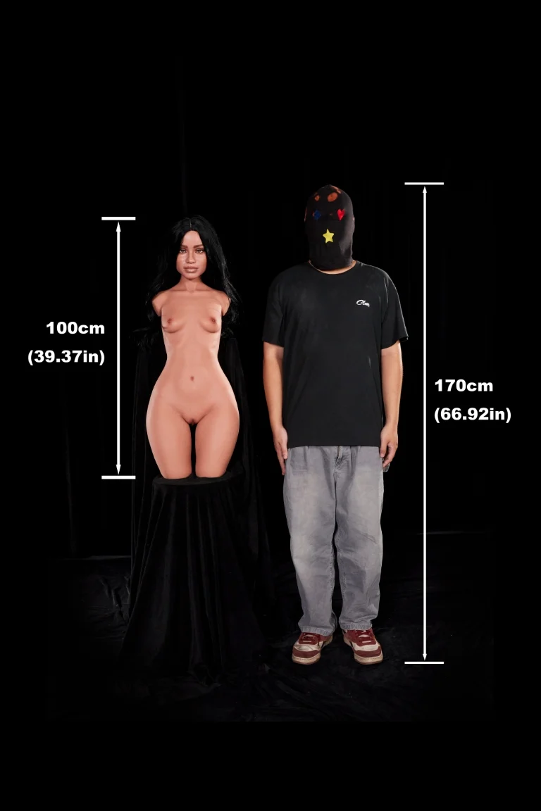 Raven Torso Sex doll (Climax Doll ULW 100cm A-cup silicone) - Image 4