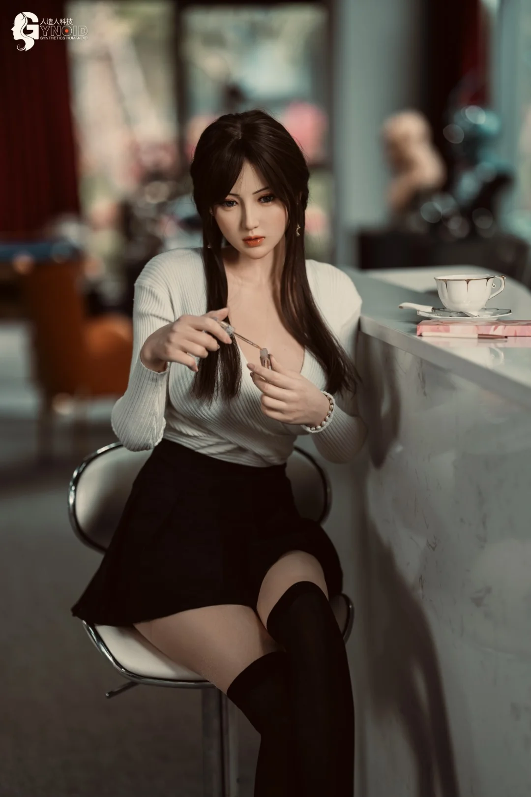 Sex doll Leyla Model 19R Deluxe (Gynoid Doll 168cm F-cup silicone) - Image 7