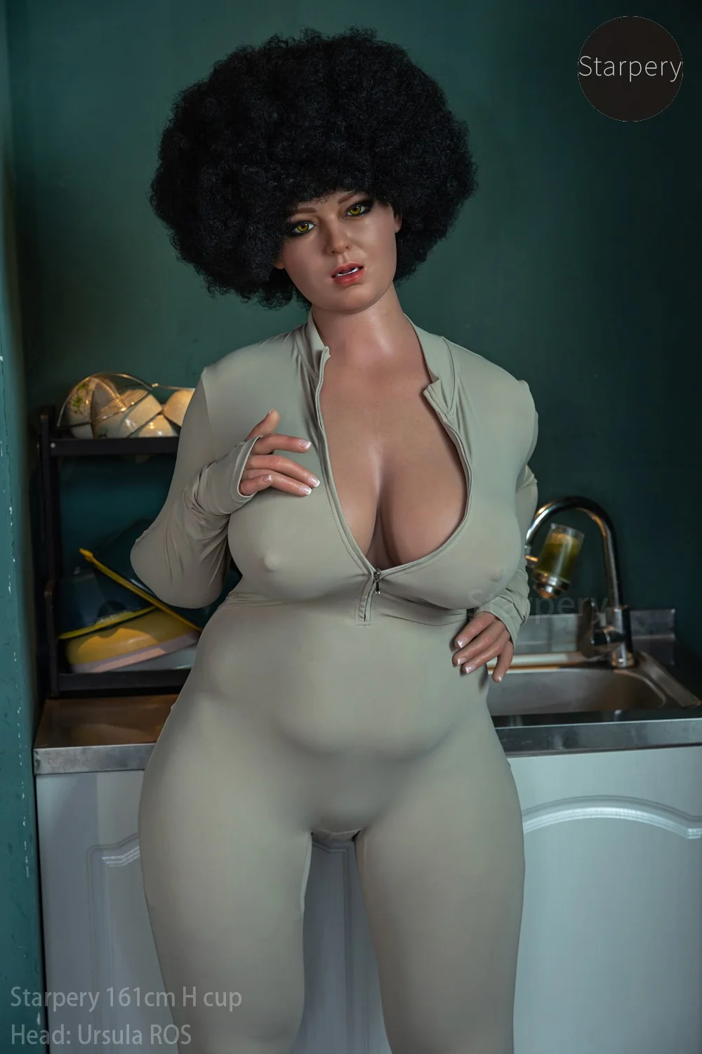 Ursula Sex doll (Starpery 161cm H-cup TPE+silicone) - Image 3