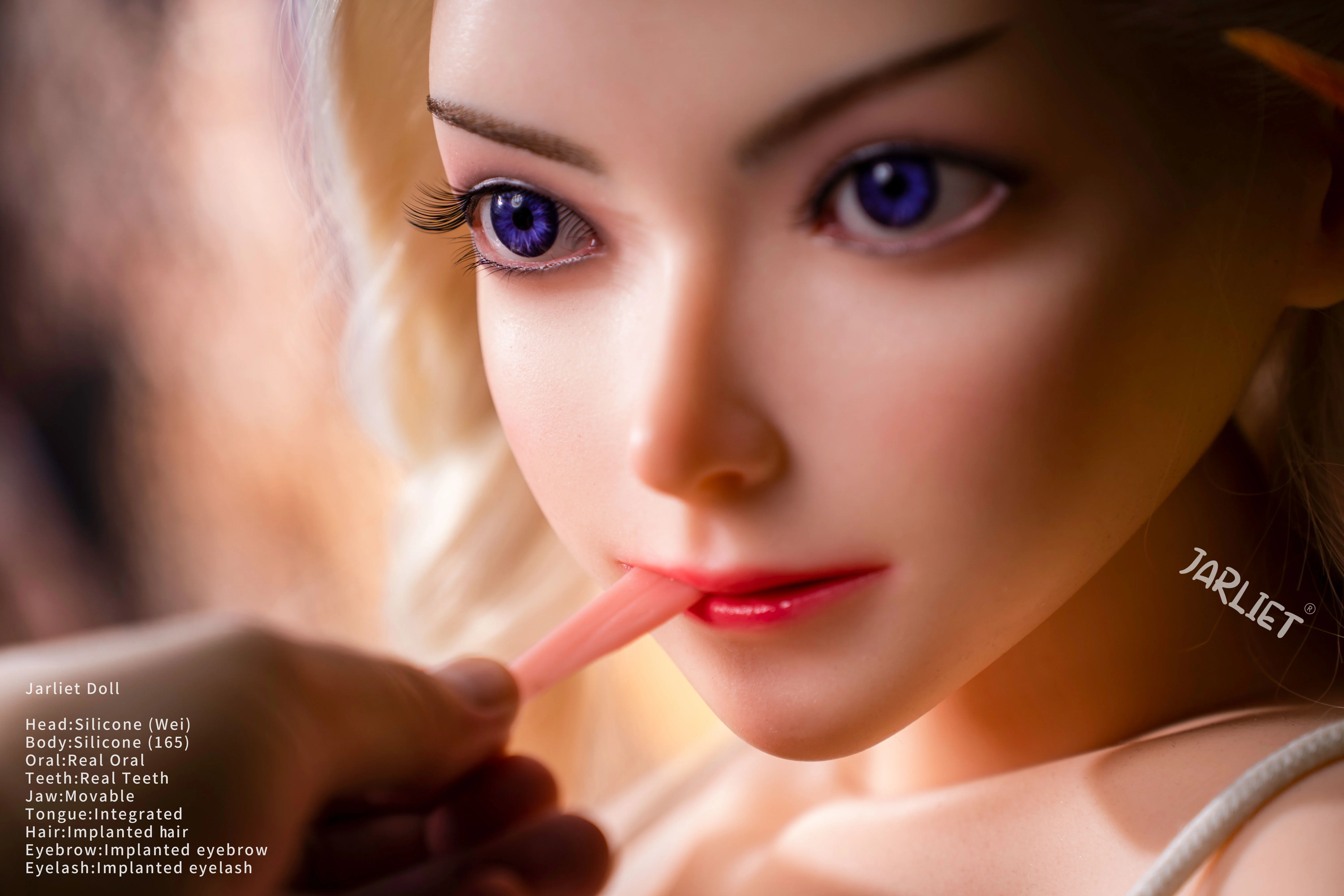 Wei Sex doll (Jarliet 165cm A-cup TPE+silicone) - Image 25