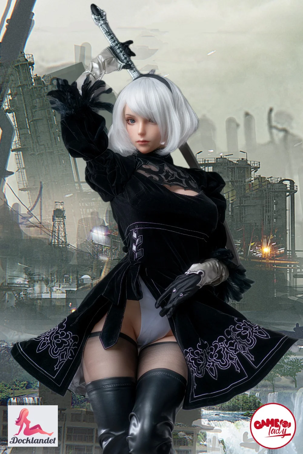 Yorha 2B Sex doll (Game Lady 171cm E-cup No. 18 silicone) - Image 2