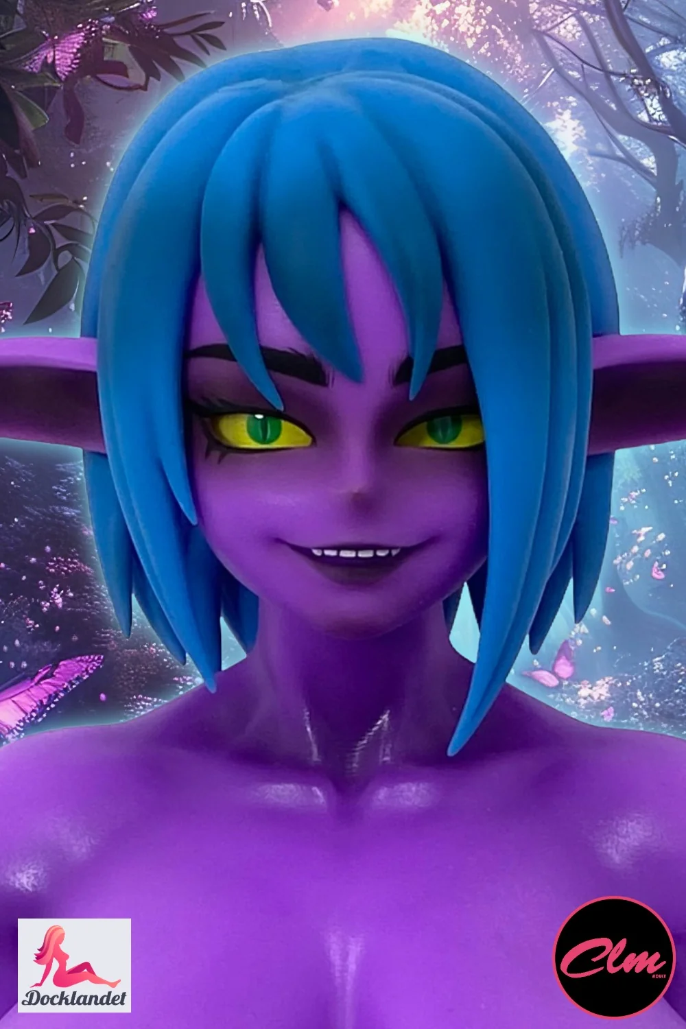 Zarga Night Elf Sex doll (Climax Doll Mini 70cm V-cup silicone)